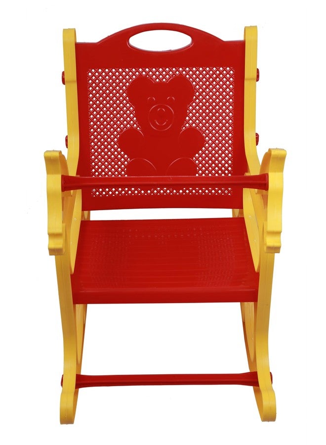 My Giraffe Baby Rocking Chair (Yellow with Red) - 6 Months to 3 Years - Upto 20 kgs - Image 4